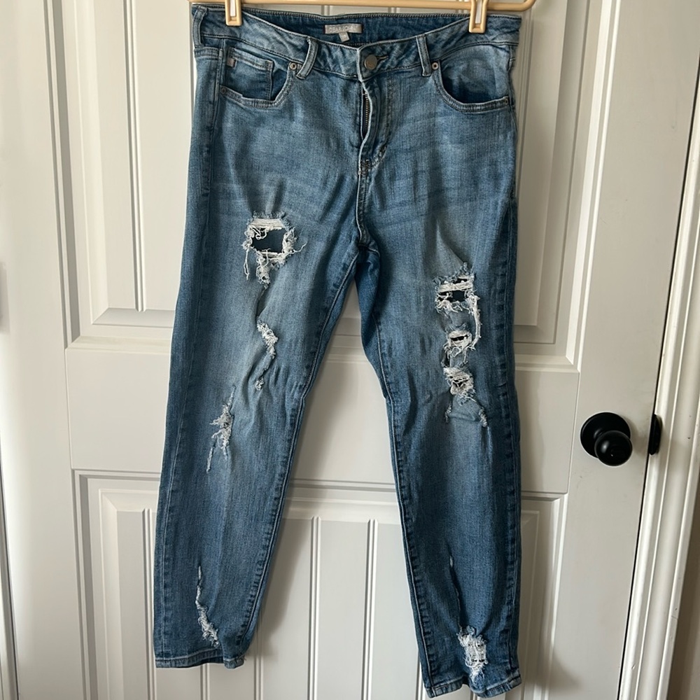 Dear John heavily distressed jeans size 29